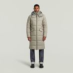 G-STAR® Long Padded Winter Jacket Beige