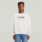 G-STAR® Loose Sweater Meisjes Wit