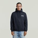 G-STAR® Old Skool Hoodie Zip Sweater Dark blue