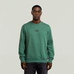 G-STAR® Center Chest Logo Sweater Green
