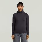 G-STAR® Regular Mock T-Shirt Black