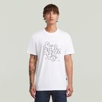 G-STAR® HD Print T-Shirt White