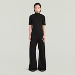 G-STAR® Wide Leg Jumpsuit Schwarz