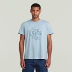 G-STAR® HD Print T-Shirt Light blue