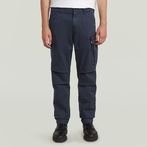 G-STAR® Pantalones Roxic Zip Straight Tapered Azul oscuro