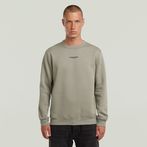 G-STAR® Center Chest Logo Sweater Beige