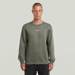 G-STAR® Center Chest Logo Sweater Grey