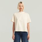 G-STAR® Logo Mock T-Shirt Beige