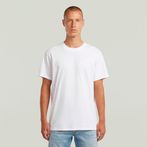 G-STAR® Flock Back Loose T-Shirt White