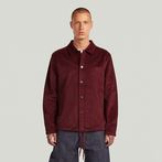 G-STAR® Cord Coach Sweater Jacket レッド