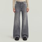 G-STAR® Deck Ultra High Wide Leg Jeans Grey