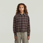 G-STAR® Girls Cropped Pocket Shirt Green