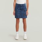 G-STAR® Girls Cargo Mini Skirt Medium blue