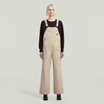 G-STAR® Straight Dungaree Beige