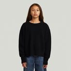 G-STAR® Girls Fisherman Crop Knit Cardigan Black