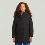 G-STAR® Girls Cayley Padded Long Jacket Black
