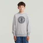 G-STAR® Boys ALD Crew Sweater Grey