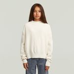 G-STAR® Girls Modern Cableknit Cardigan White