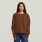 G-STAR® Girls Fisherman Crop Knit Brown