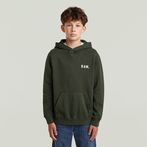 G-STAR® Boys Premium Core Hooded Sweater Green