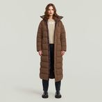 G-STAR® Whistler Long Puffer Brown