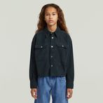 G-STAR® Girls Cropped Pocket Shirt Dark blue