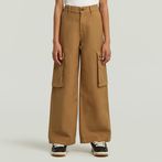 G-STAR® Girls High Waist Cargo Pants Brown