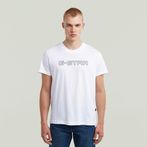 G-STAR® Outline Corporate Script Logo T-Shirt White