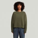 G-STAR® Biker Zip Sweater Green