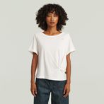 G-STAR® Camiseta Knot Blanco