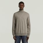 G-STAR® Premium Core Turtle Knit Grey
