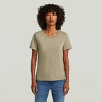 G-STAR® Front Seam T-Shirt Beige