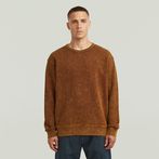 G-STAR® Washed Sweater Brown