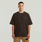 G-STAR® Structured Chest Logo T-Shirt Brown
