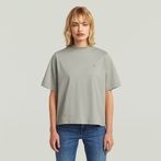 G-STAR® Logo Mock T-Shirt Grey