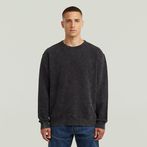 G-STAR® Washed Sweater Black