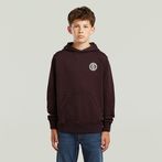 G-STAR® Boys Bren Hooded Sweater Brown