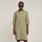 G-STAR® Shirt Kleid Grün