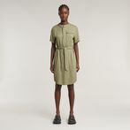 G-STAR® Jurk Belted Groen