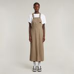 G-STAR® Dungaree Kleid Beige