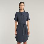 G-STAR® Vestido Belted Gris