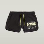 G-STAR® Carnic Graphic Badeshorts Schwarz