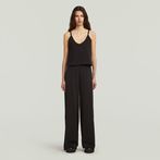 G-STAR® Spaghetti Strap Loose Jumpsuit Zwart