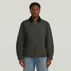 G-STAR® Duty Canvas Trucker Jacke Grau