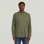 G-STAR® Panelled Pocket Regular Shirt Green
