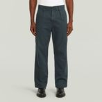 G-STAR® Pleated Chino Relaxed Donkerblauw