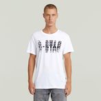 G-STAR® Shattered Graphic T-Shirt White