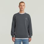 G-STAR® Logo Overdyed Sweater Grey