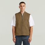 G-STAR® Duty Canvas Vest Bruin