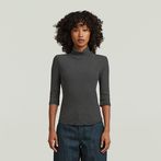 G-STAR® Striped Slim Mock T-Shirt Multi color